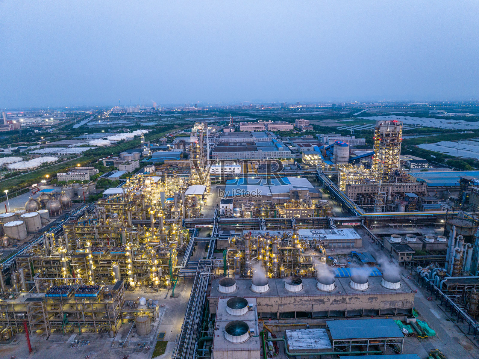 石化厂观照片摄影图片