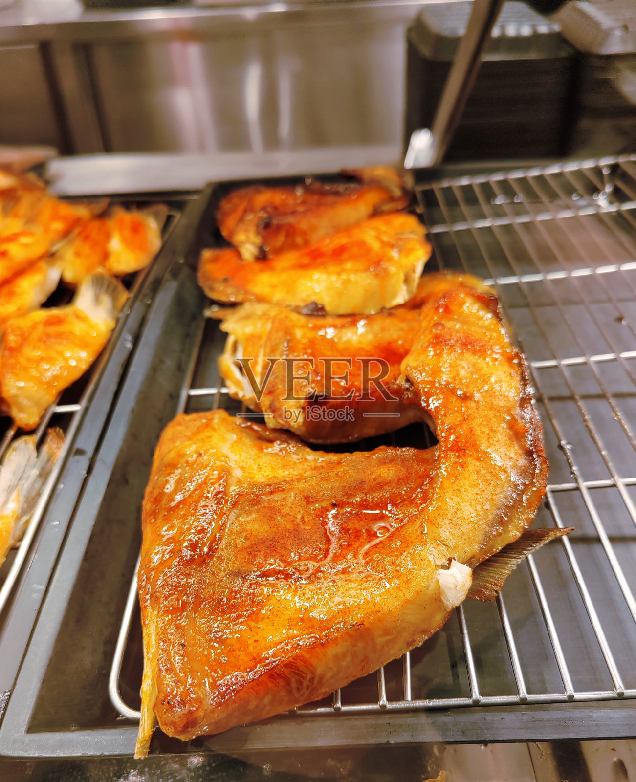 烤滨町鱼领照片摄影图片