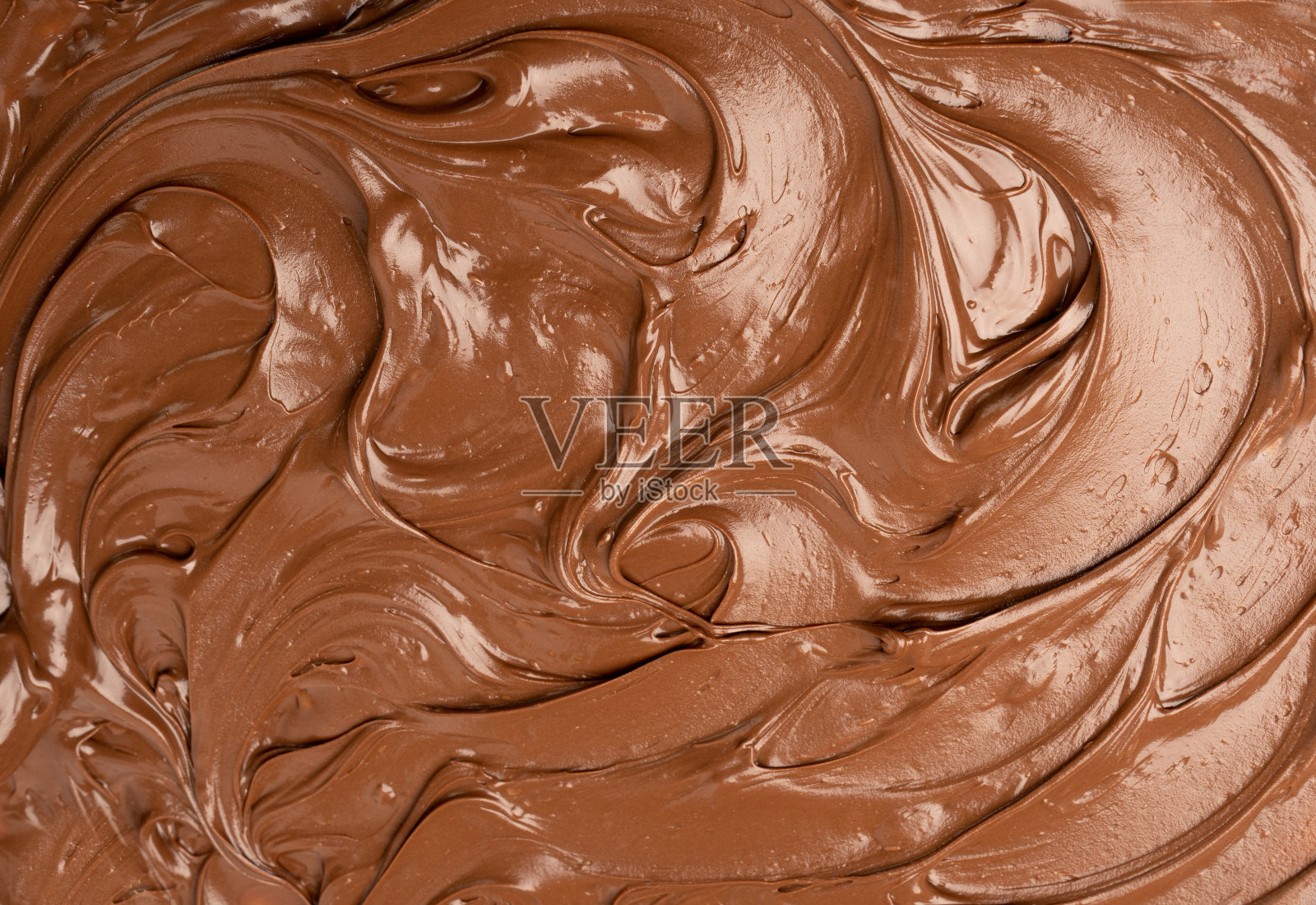 融化巧克力纹理背景,巧克力酱图案,可可榛子奶油,巧克力纹理照片摄影图片