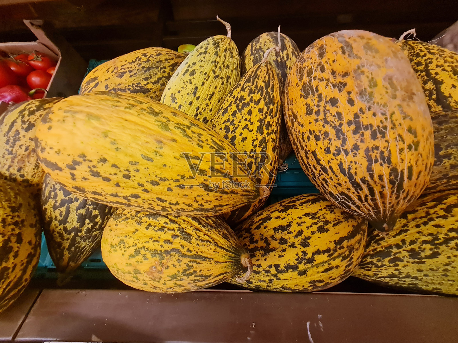 漂亮可口的甜瓜照片摄影图片