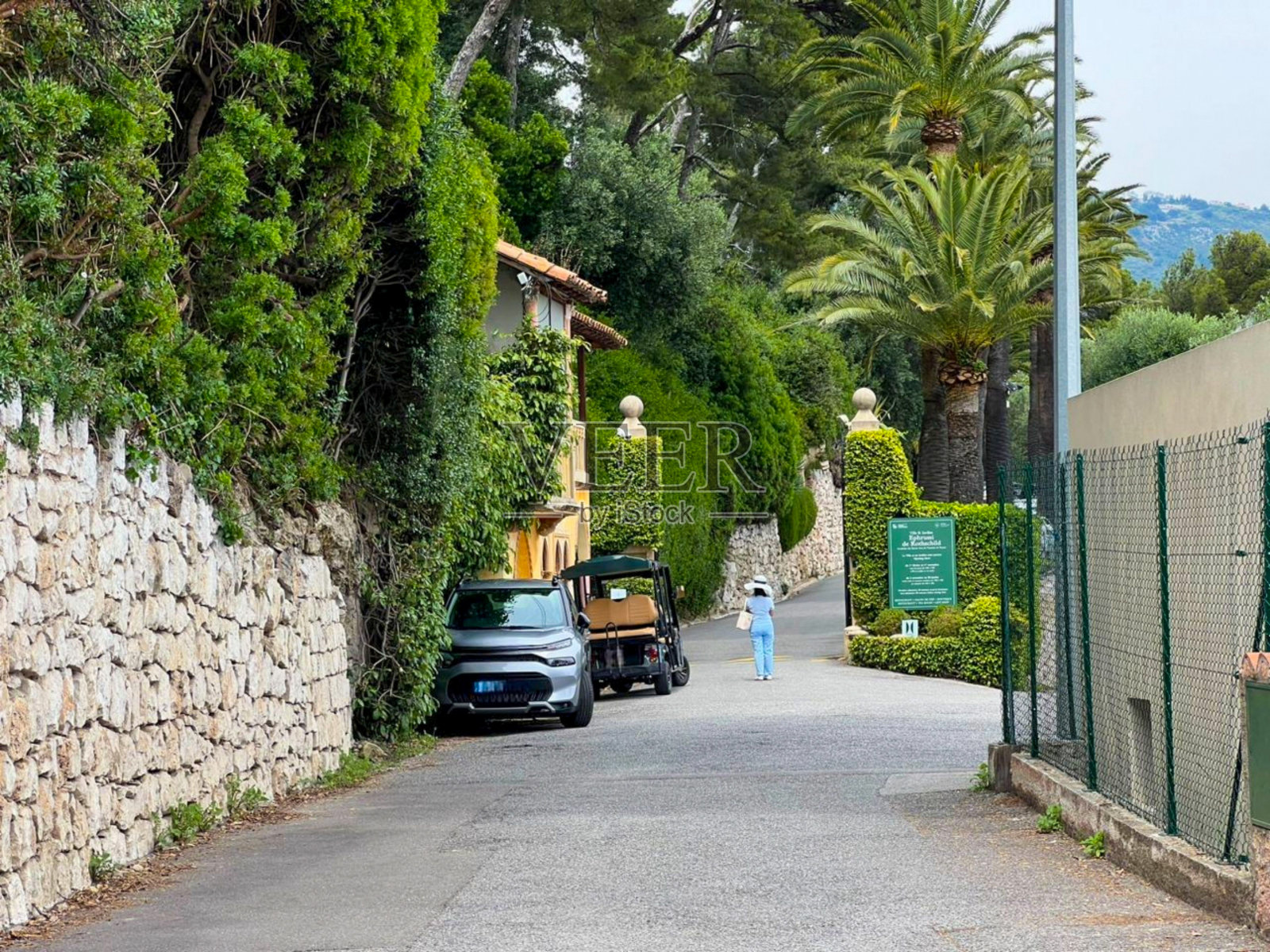 夏天的法国里维拉照片摄影图片