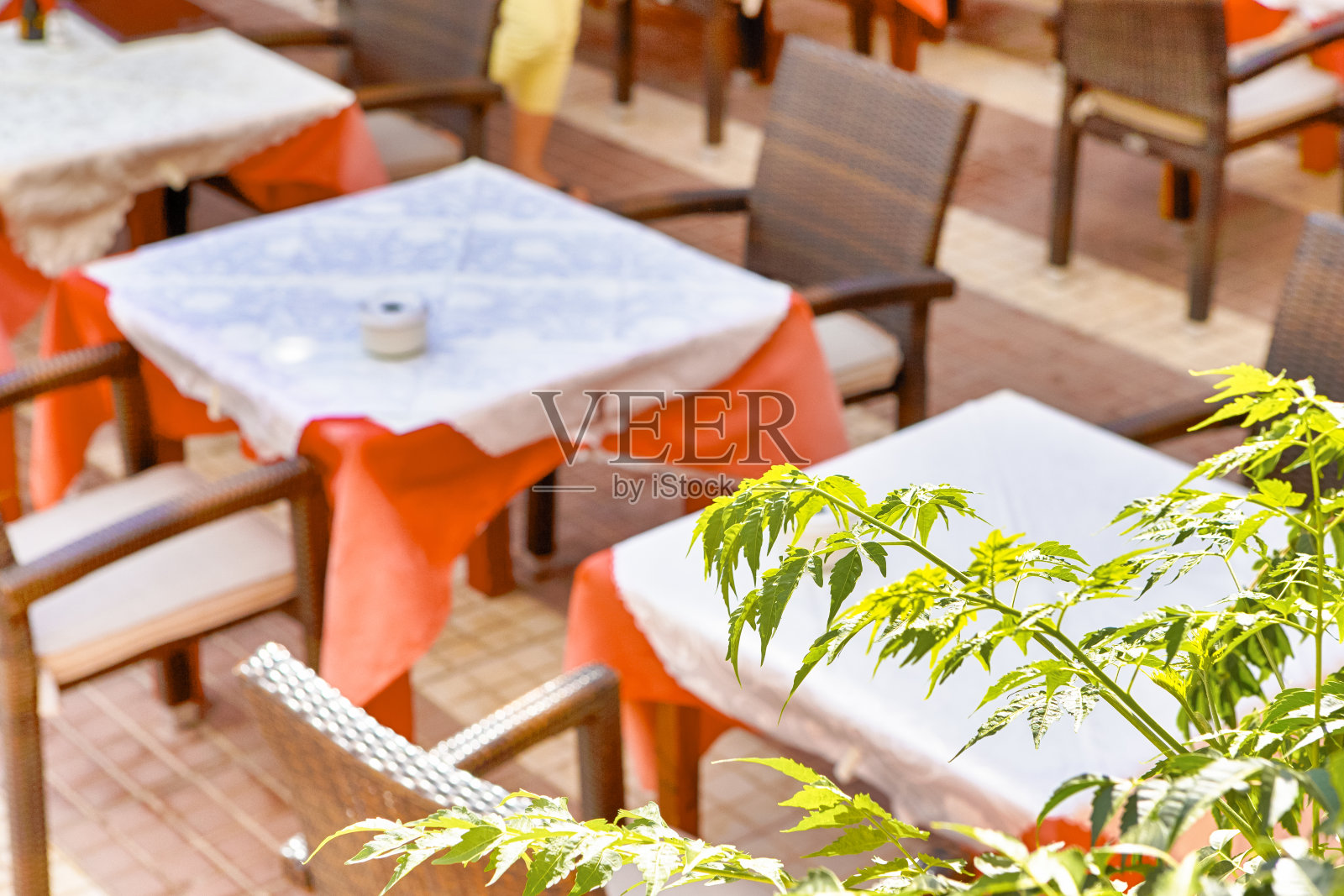 西班牙大加那利岛的马斯帕洛马斯露天咖啡馆被评为岛上最受欢迎的游客和度假场所照片摄影图片