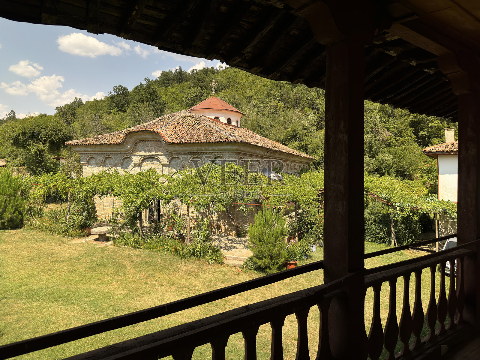 Kilifarevo修道院Veliko Tarnovo保加利亚照片摄影图片