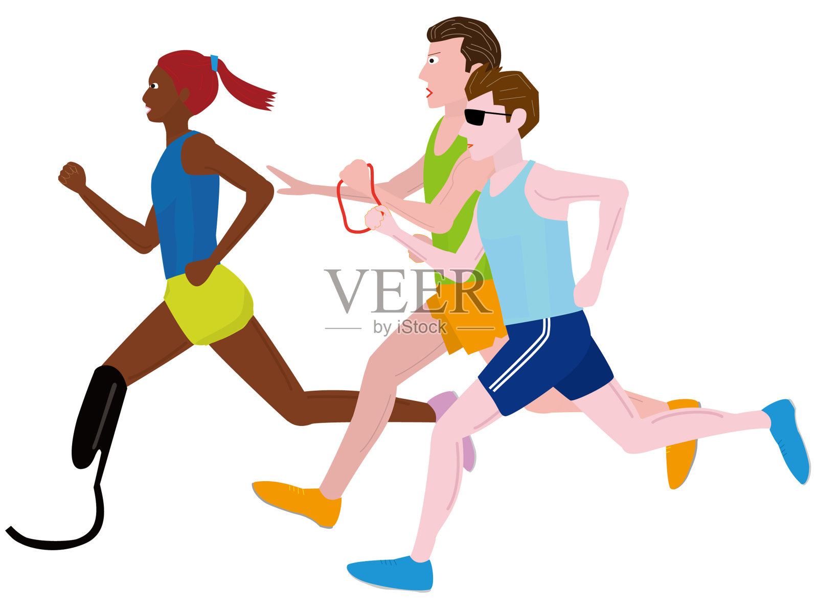 继电器插画图片素材