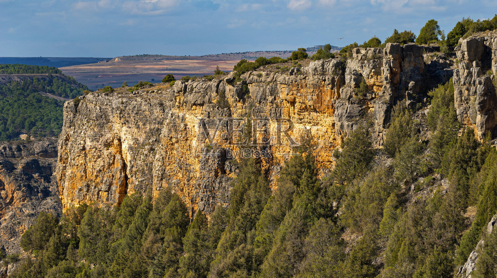 Hoces del Río Duratón西班牙自然公园照片摄影图片
