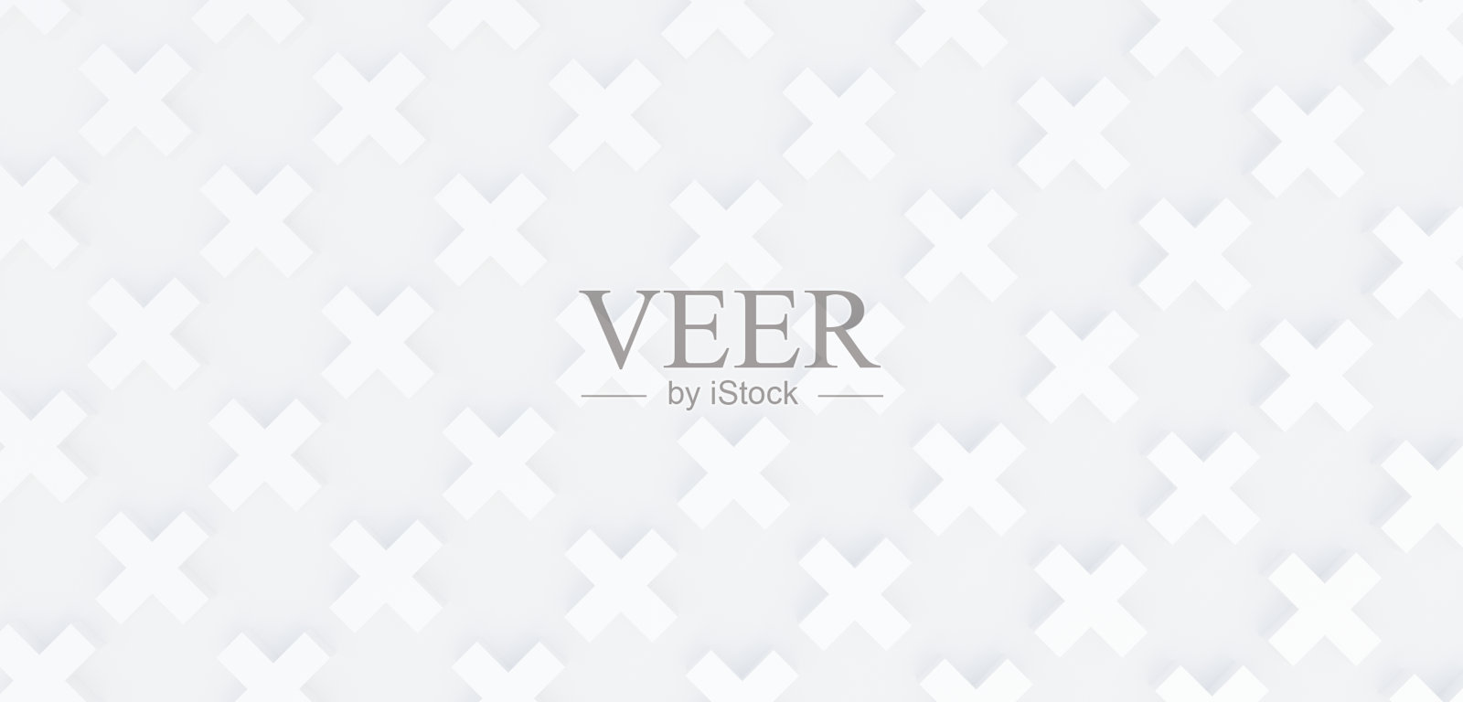 几何背景白色加号3D插图照片摄影图片