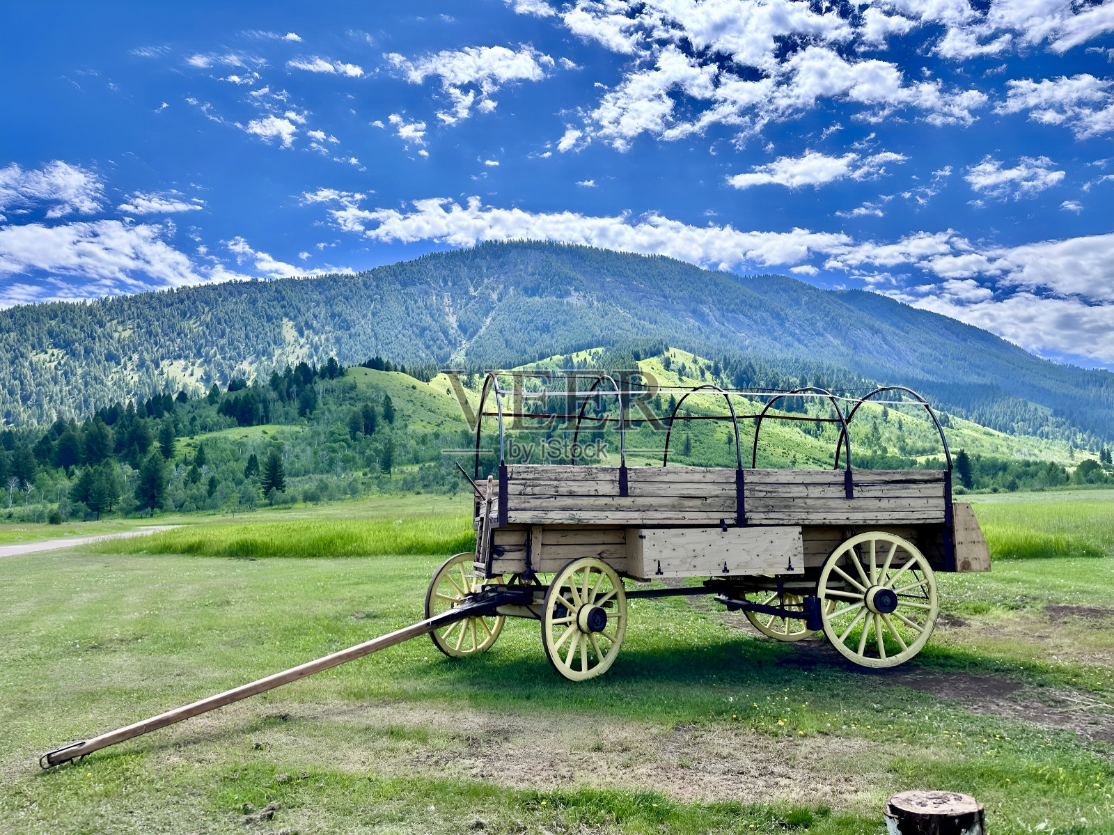 杰克逊霍尔黄石国家公园风景照片摄影图片