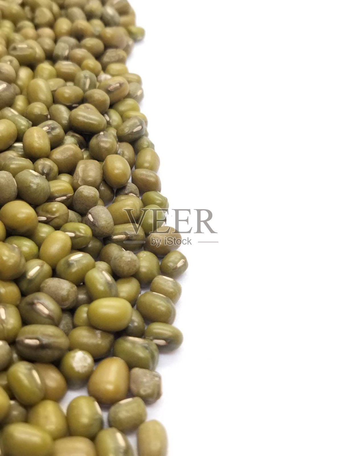 谷物,白底四季豆照片摄影图片