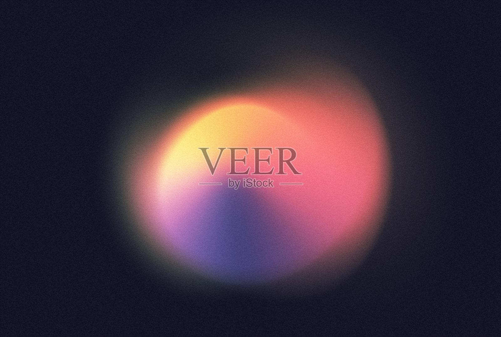 渐变粒状紫黄复古质感,抽象色彩渐变,迷离背景片颗粒质感,极简风格照片摄影图片