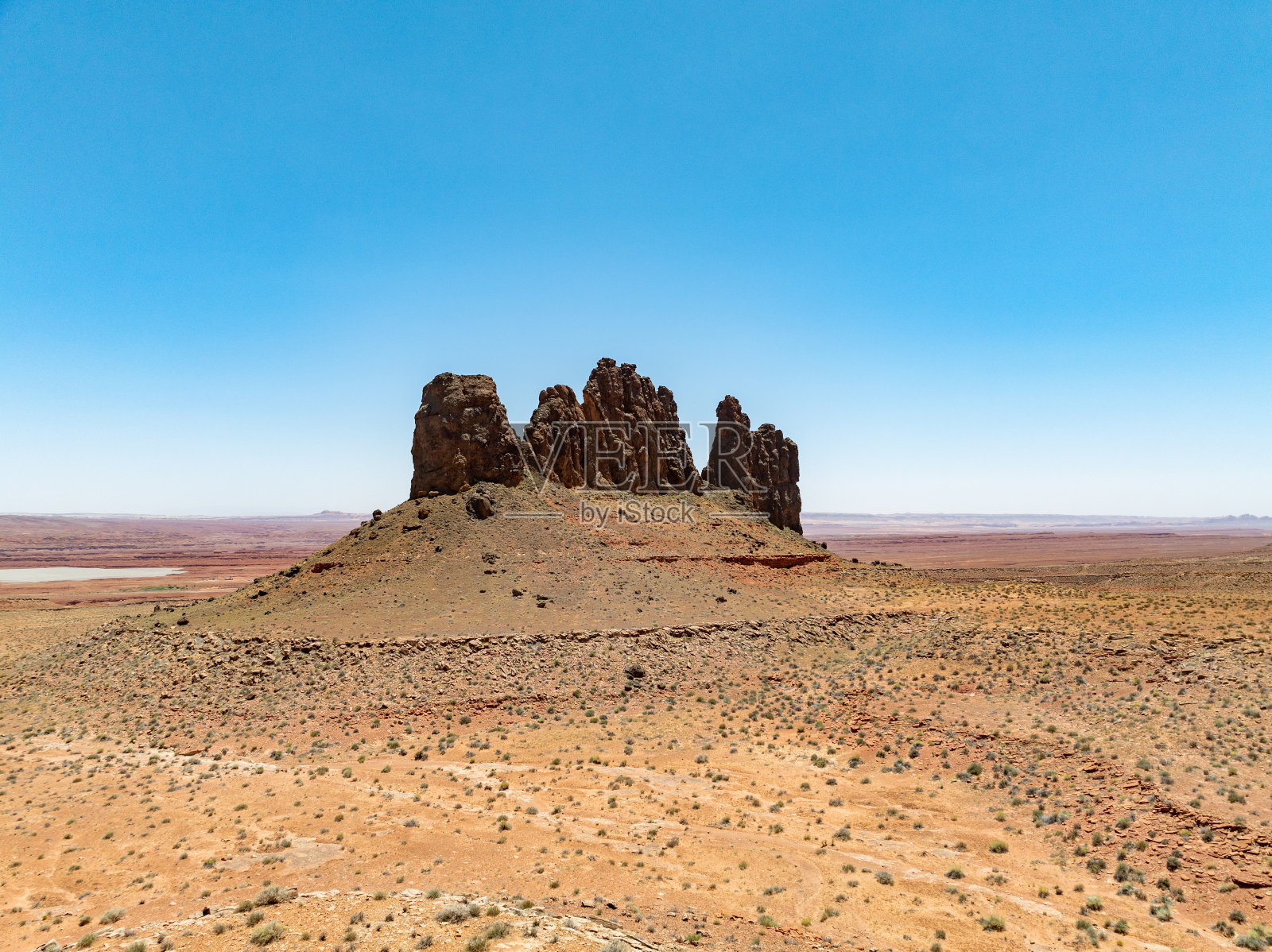 阿尔罕布拉岩,美国163号高速公路,犹他州,美国照片摄影图片