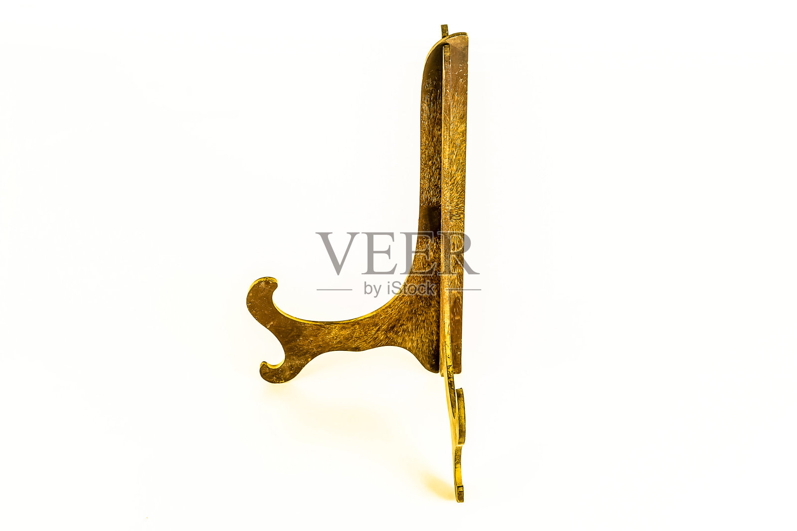 左边有铰链的金框照片摄影图片