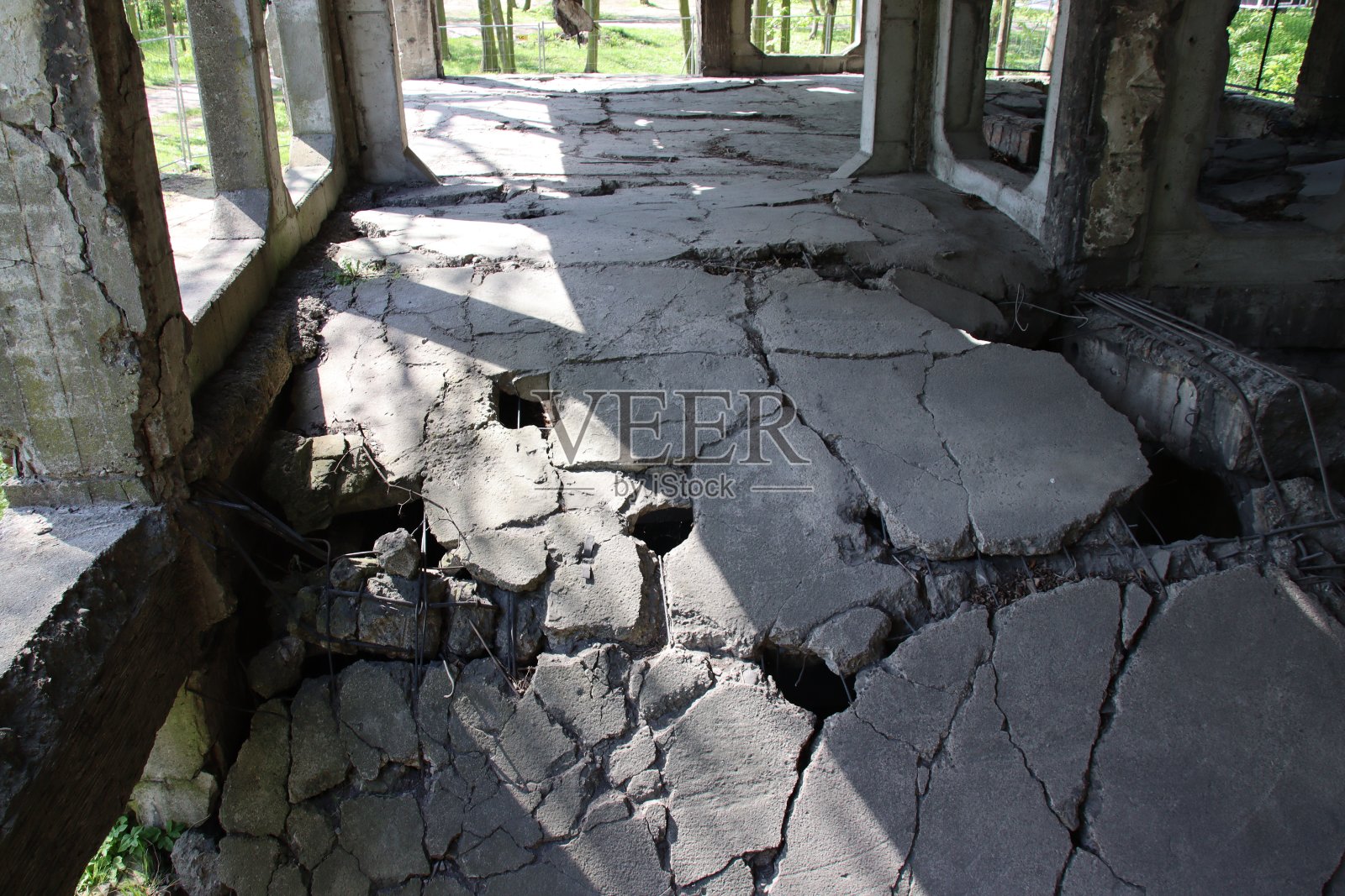 废墟照片摄影图片