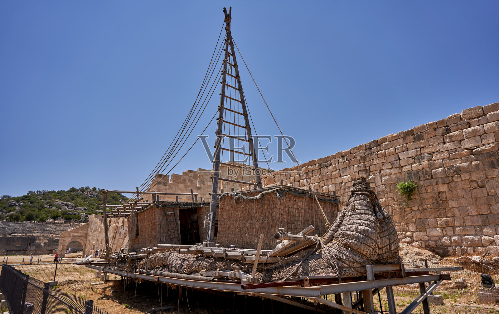 帕塔拉古城,安塔利亚卡斯照片摄影图片