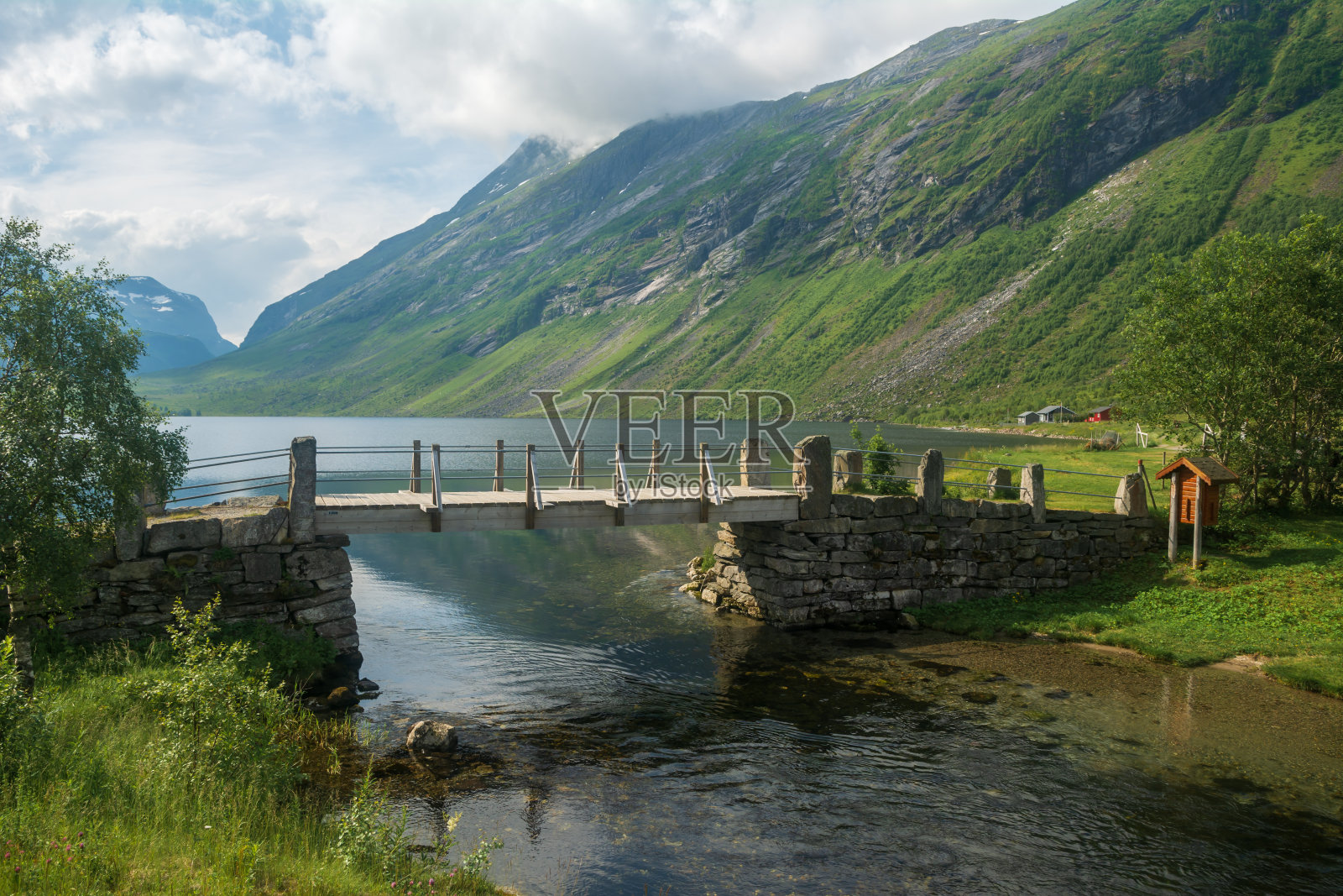挪威的风景照片摄影图片