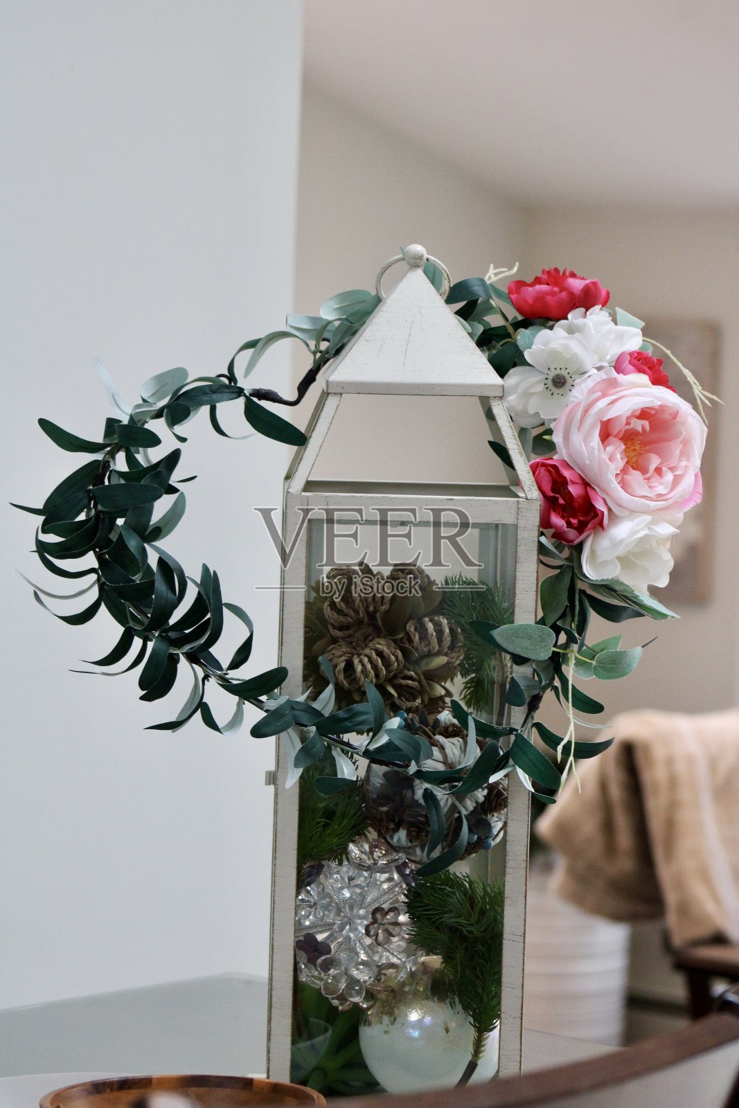 心形花环照片摄影图片