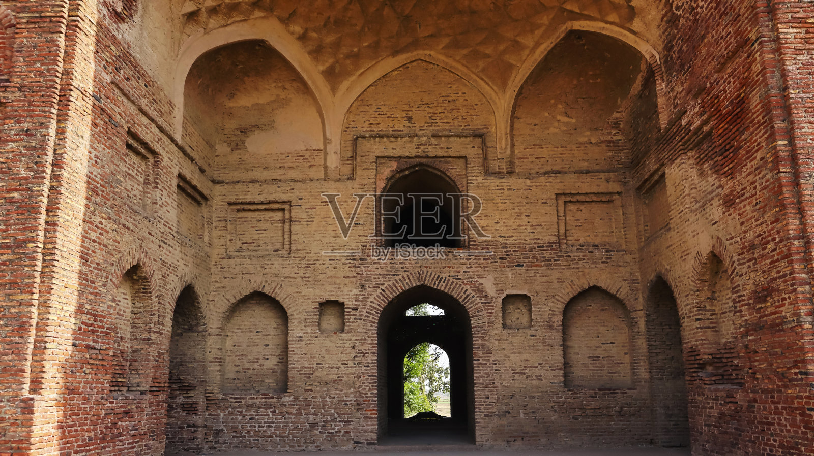 乌斯塔德·赛义德·汗墓遗址,Fatehgarh Sahib,印度旁遮普。照片摄影图片