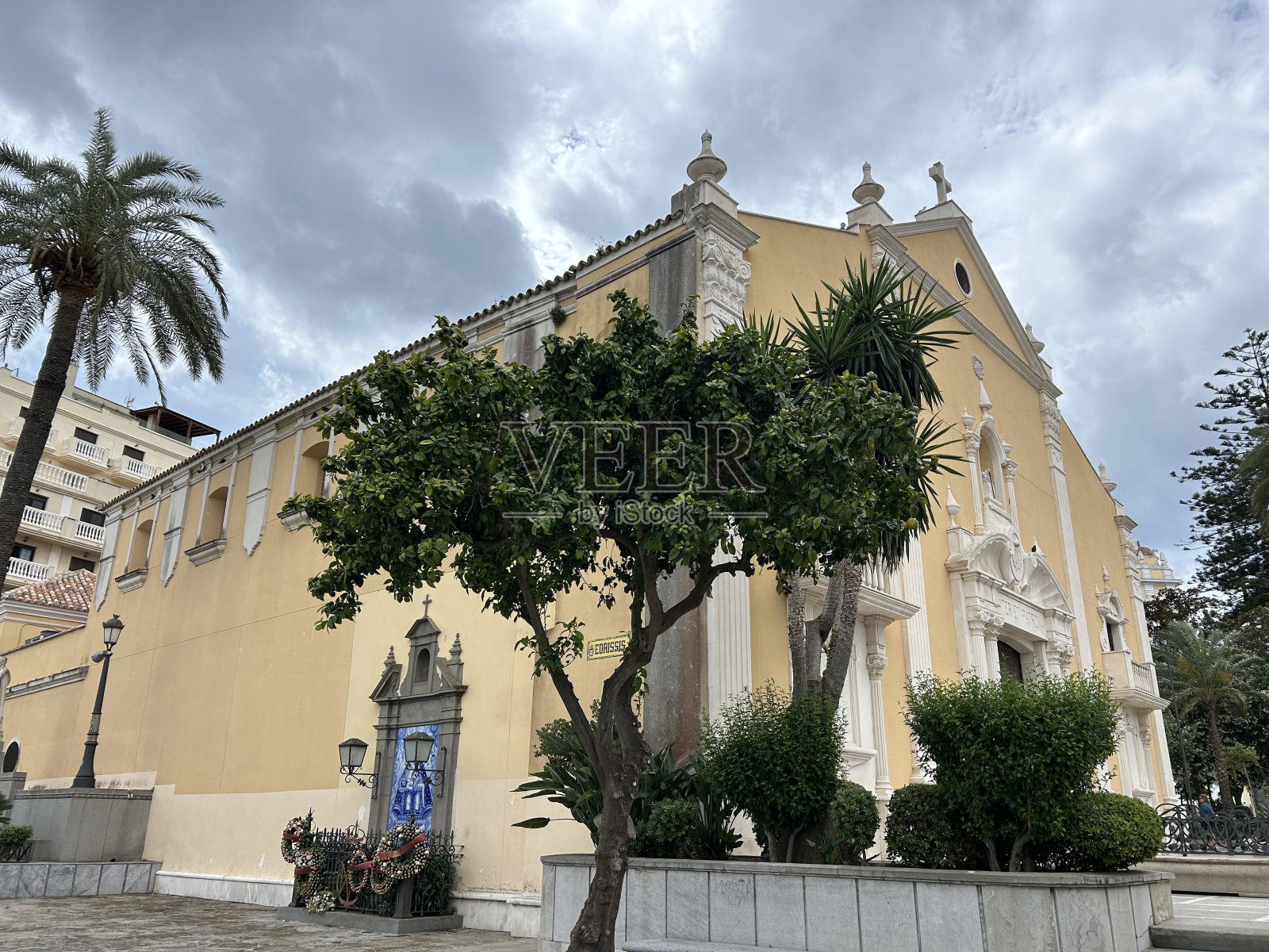 非洲圣母的神殿照片摄影图片