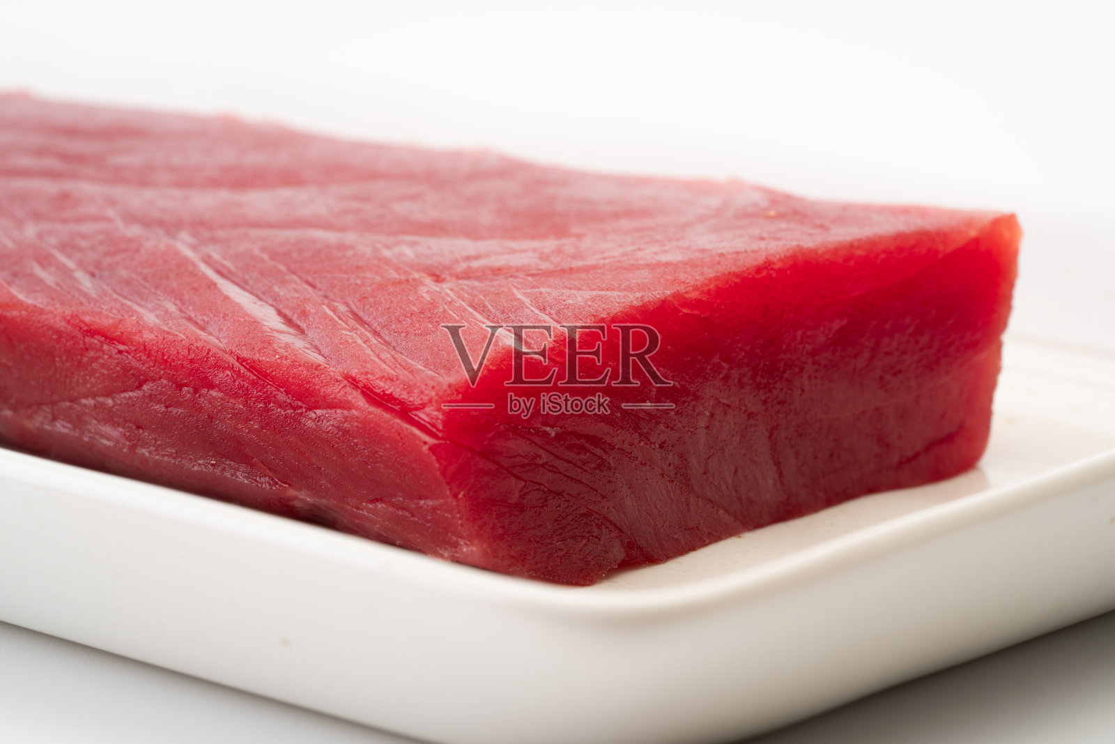 瘦肉金枪鱼块照片摄影图片