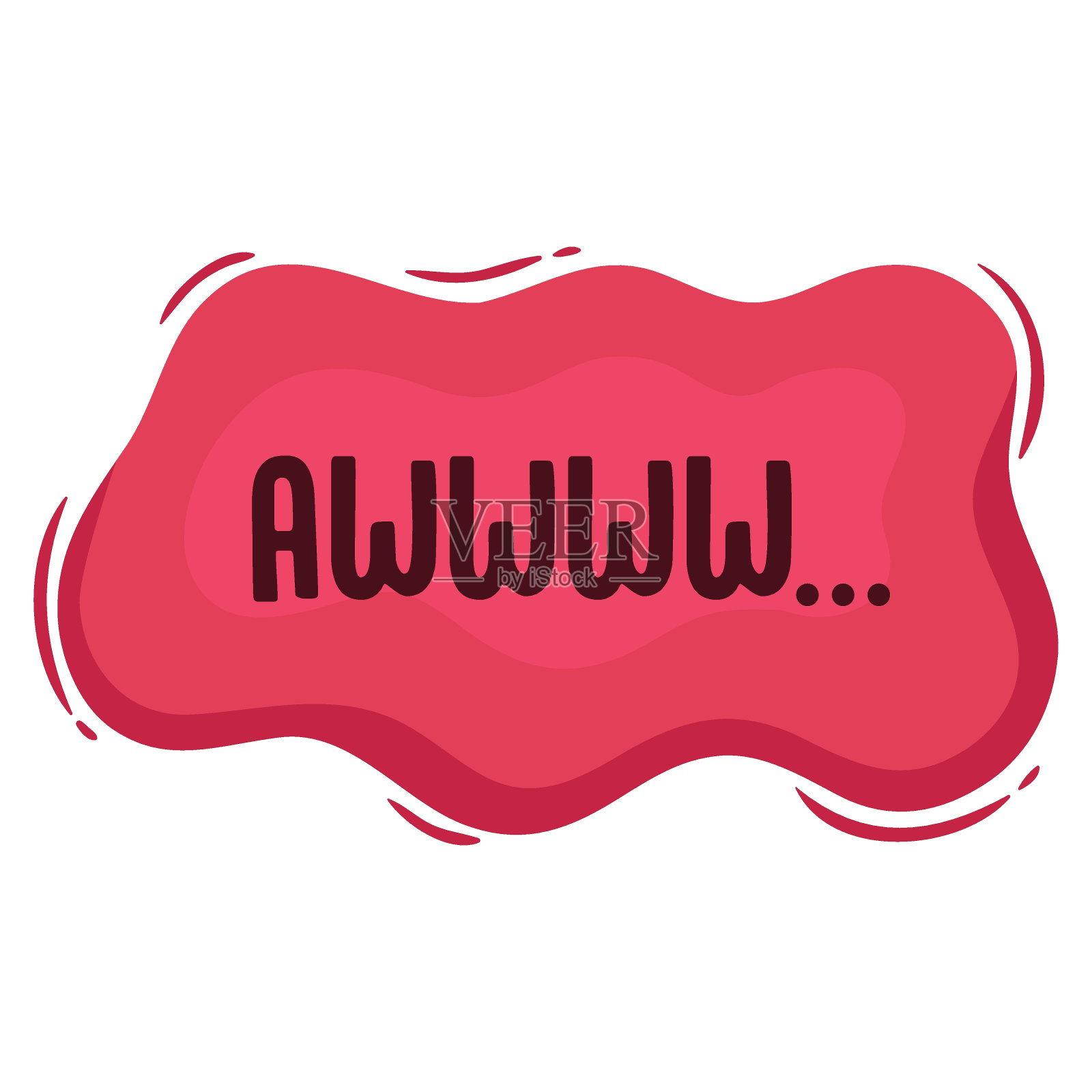 讲话充满了表情插画图片素材