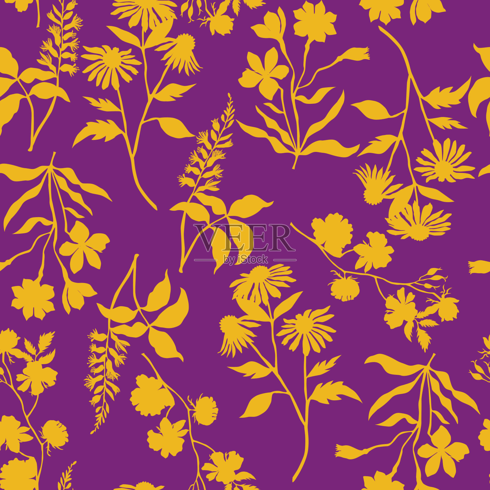 热带抽象数码印刷品插画图片素材