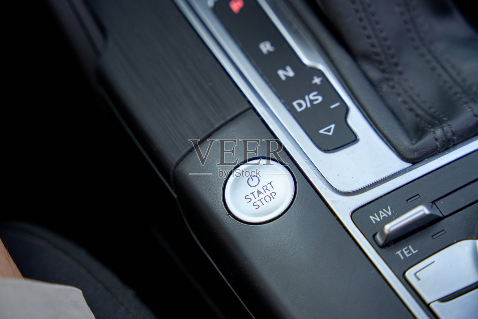 汽车启动和停止按钮照片摄影图片