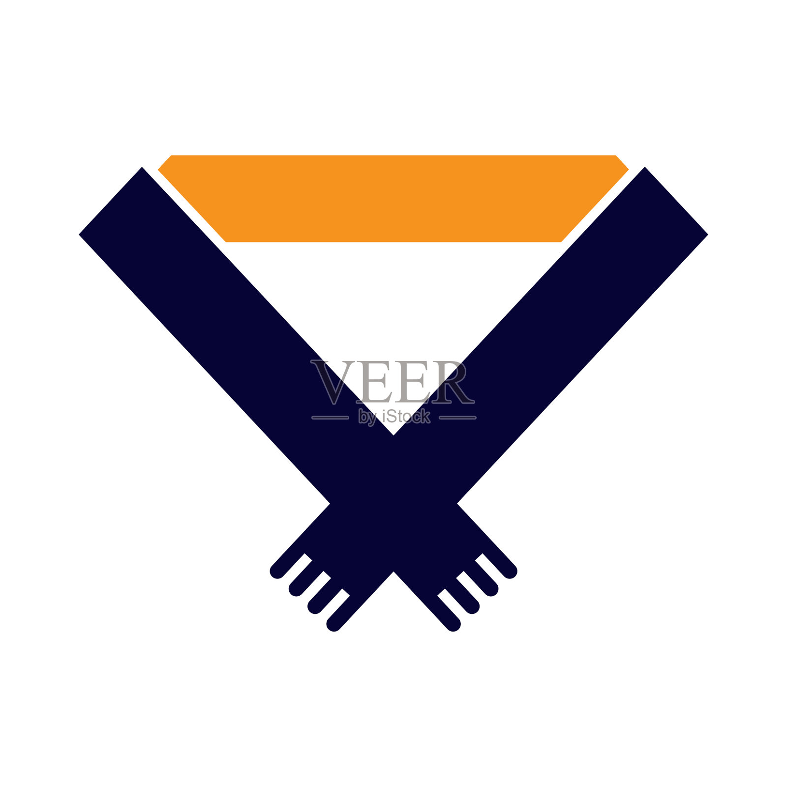 围巾配件针织冬季图标插画图片素材