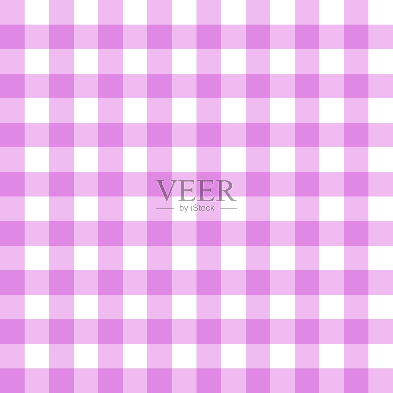 这是一个简单的紫白格子图案。这是一种经典的多用途图案,可用于各种用途,如织物,壁纸和包装纸。插画图片素材