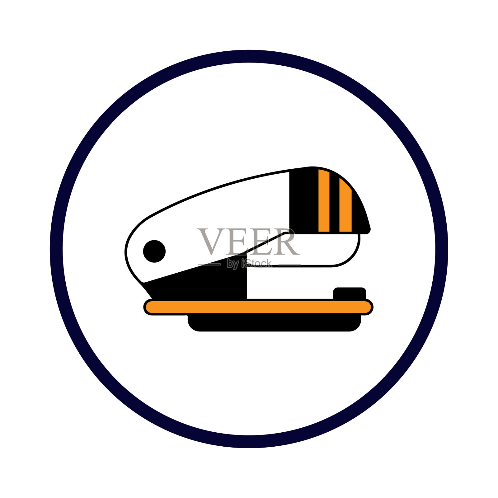 采购产品文具,订书机,工具,办公文具,订书机工具图标插画图片素材