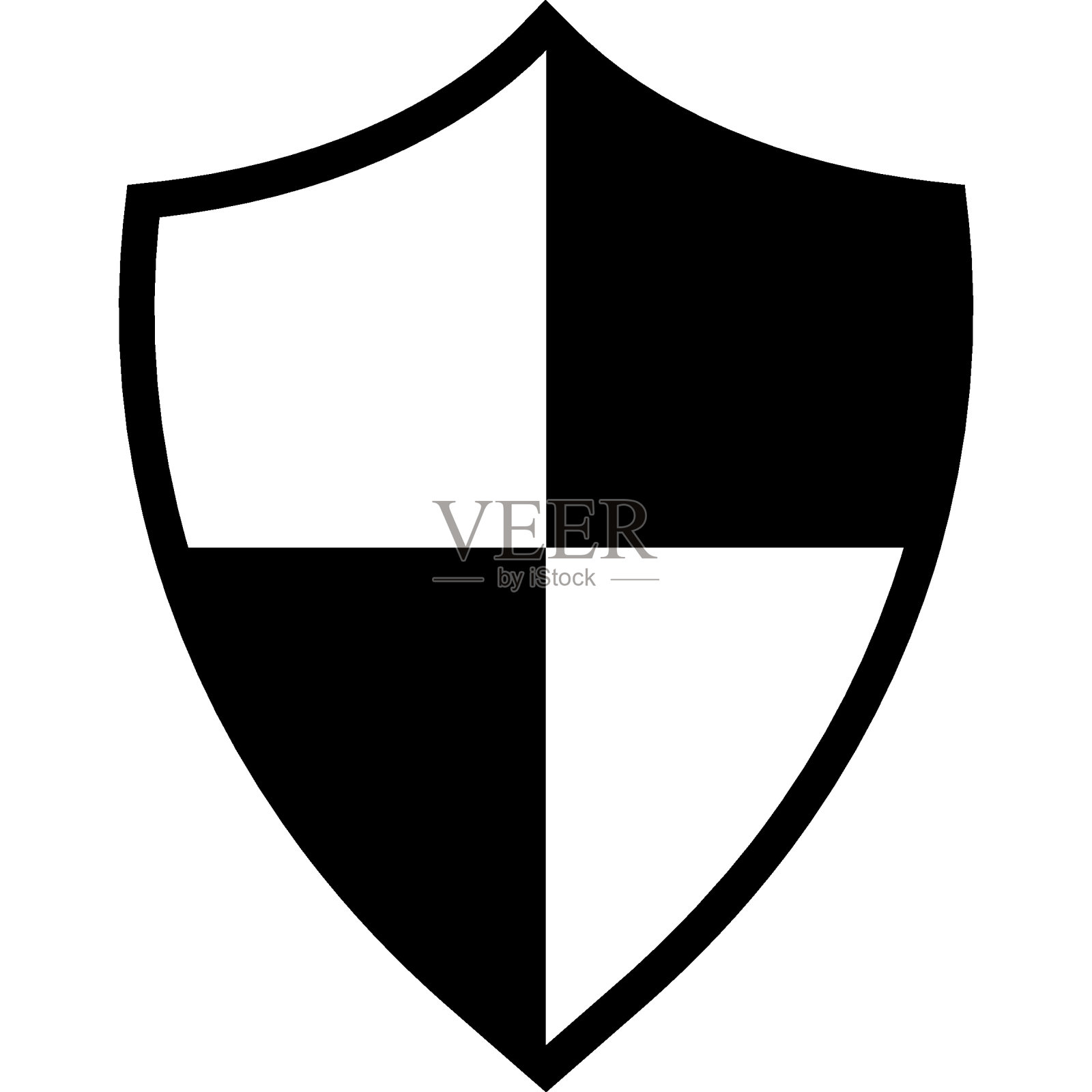 孩子与双色图标插画图片素材