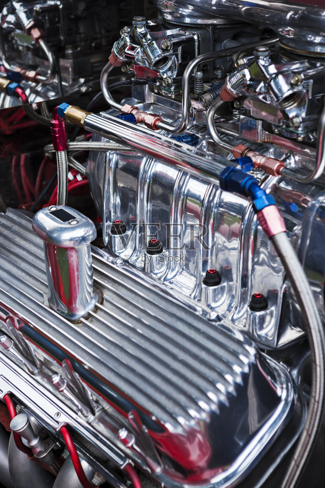 1935年大师双门汽车发动机照片摄影图片