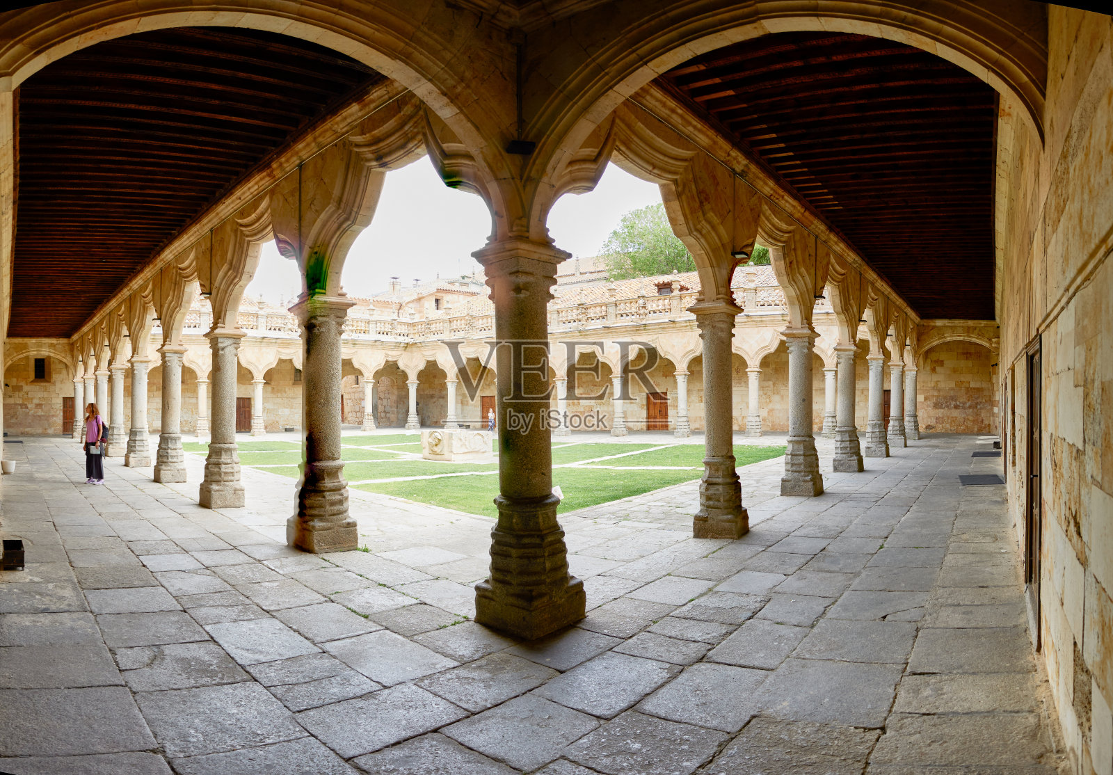 萨拉曼卡小学修道院照片摄影图片