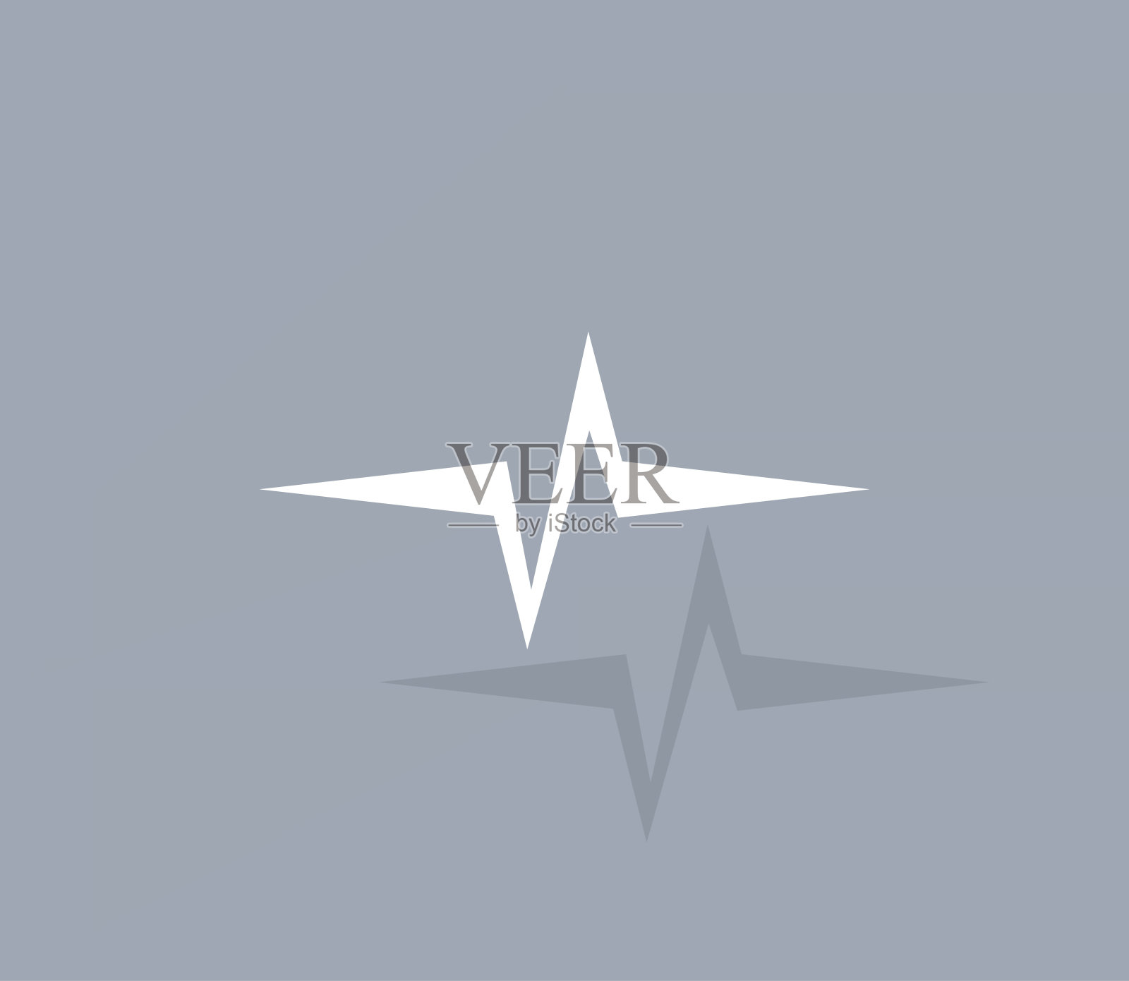 矢量暗色图标与阴影在方格的背景插画图片素材