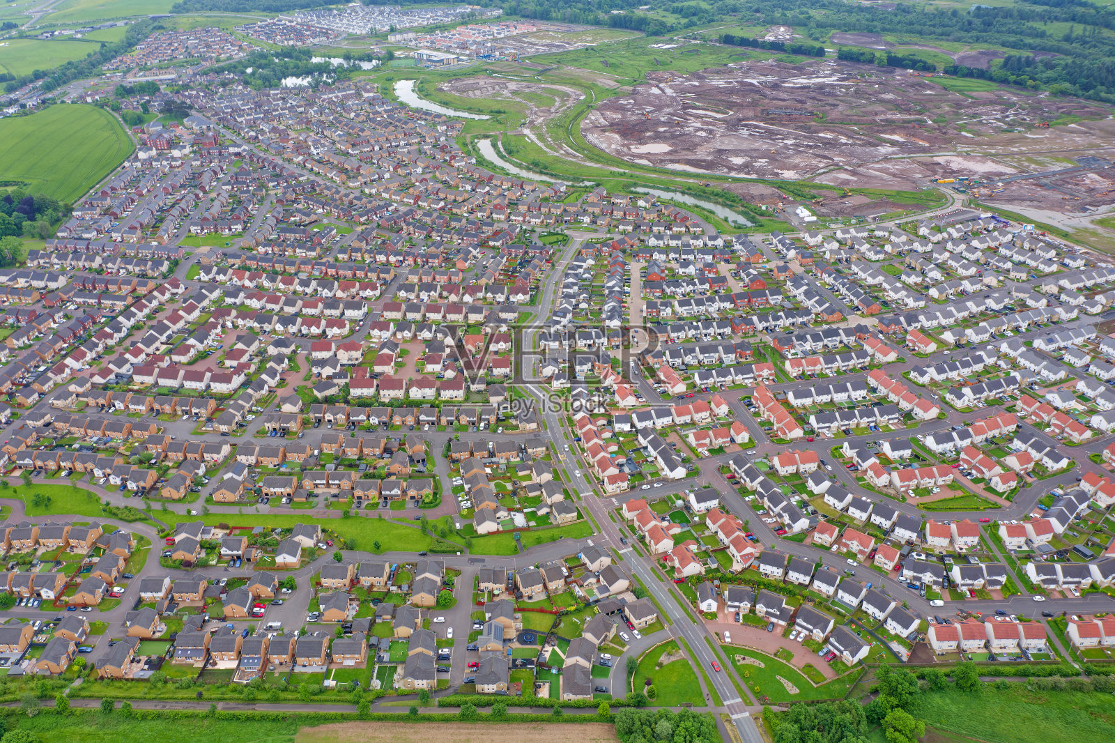 毕晓普顿Dargavel的新住宅开发项目照片摄影图片