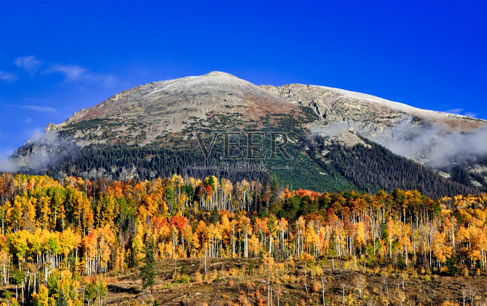 科罗拉多州的秋天照片摄影图片