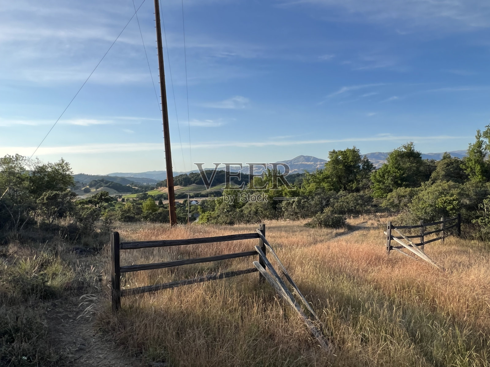 希尔兹堡岭开放空间保护区,索诺玛县,加利福尼亚州照片摄影图片