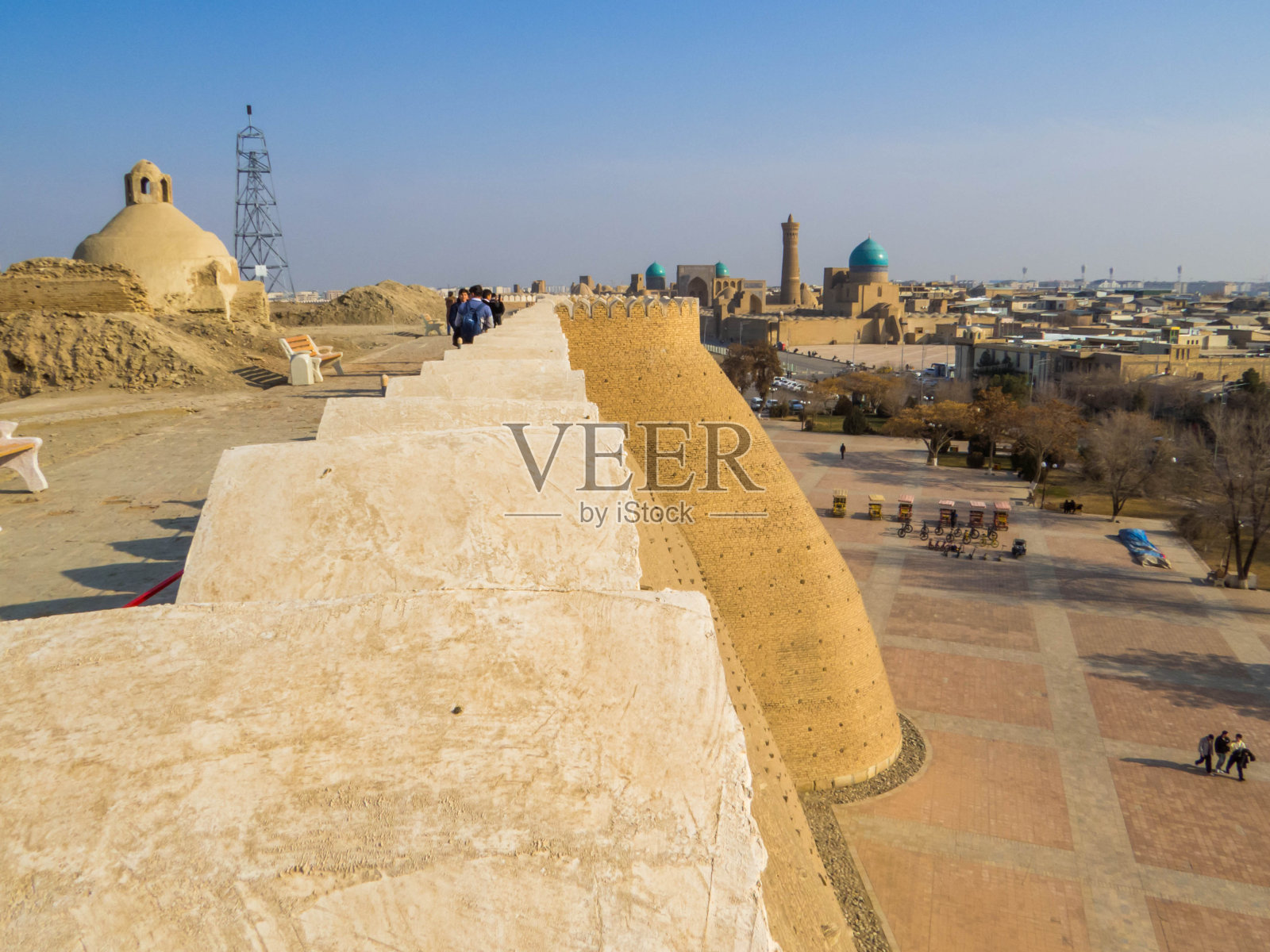 布哈拉方舟,乌兹别克斯坦照片摄影图片