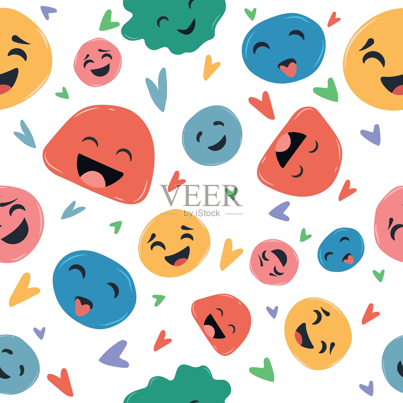 Emoji模式插画图片素材