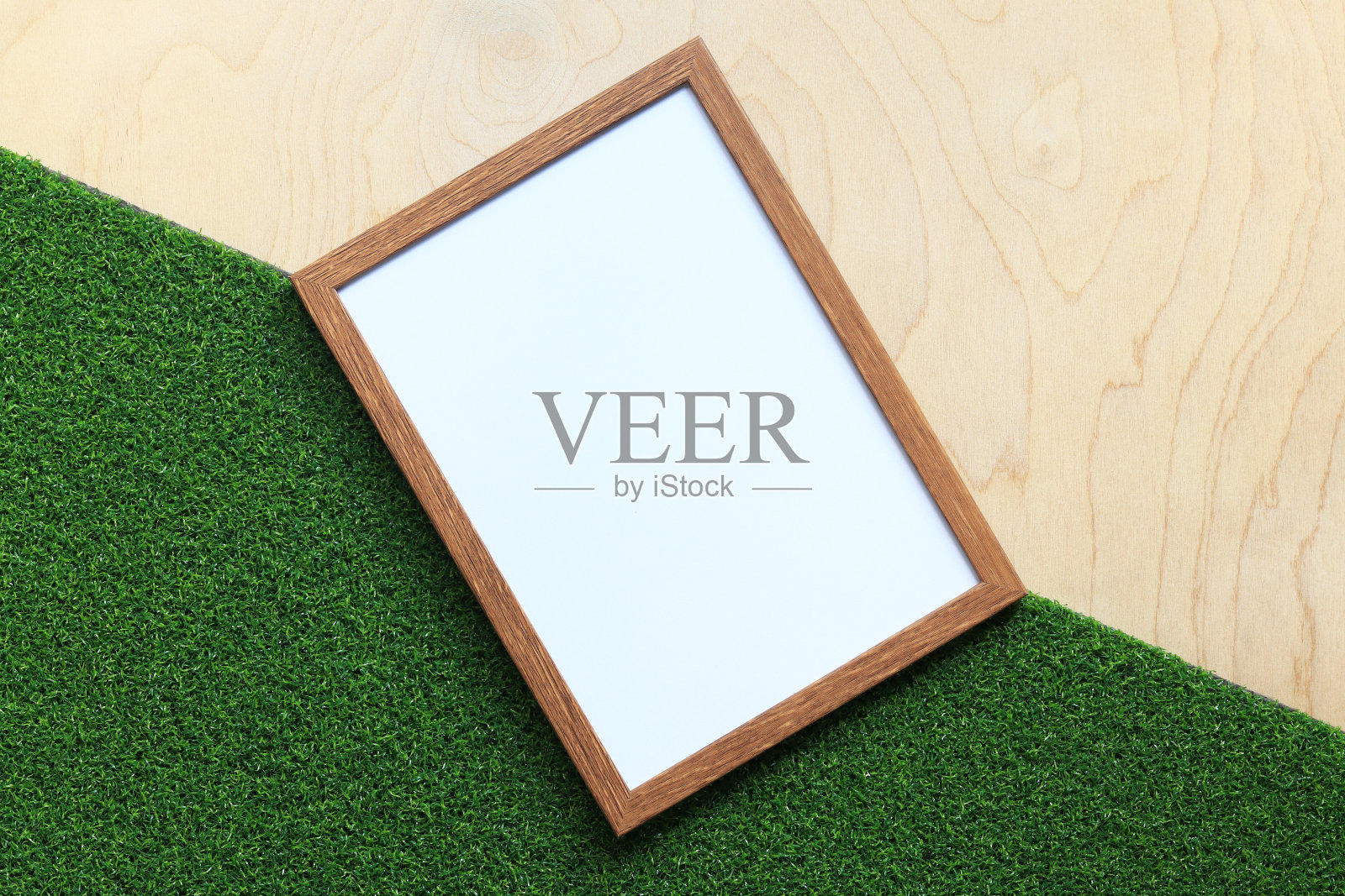 简单的木制框架。放文字的地方照片摄影图片