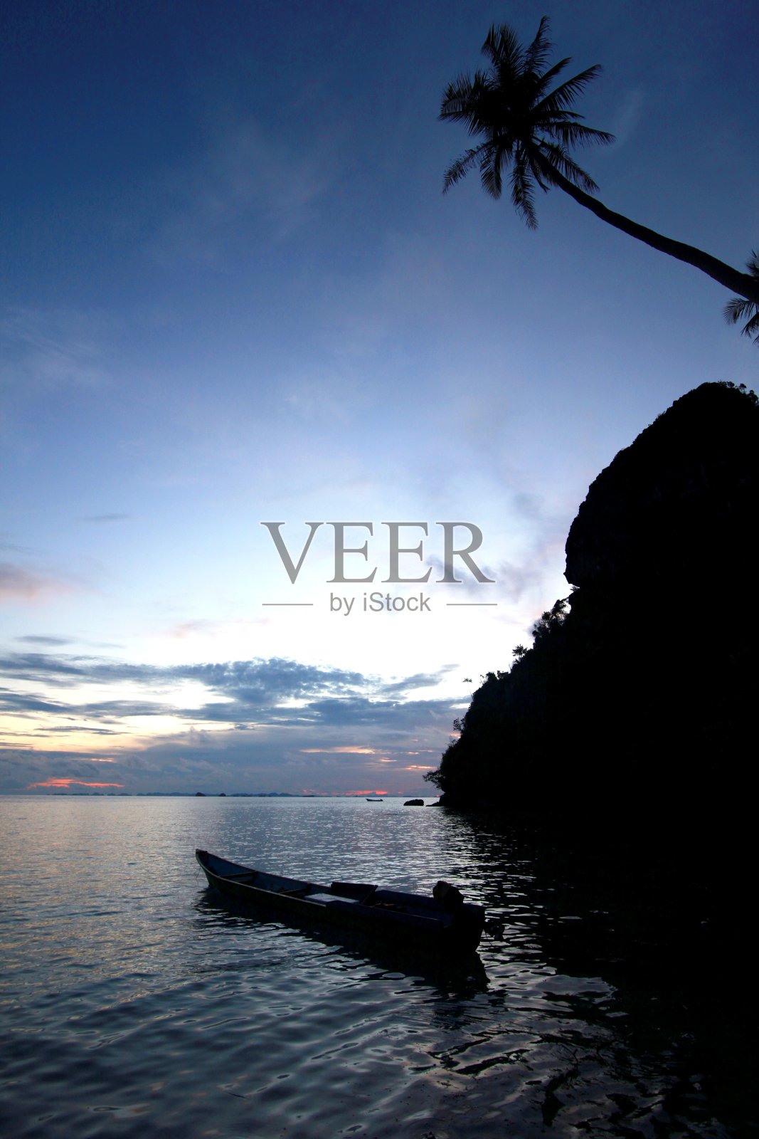 简单的日落照片摄影图片