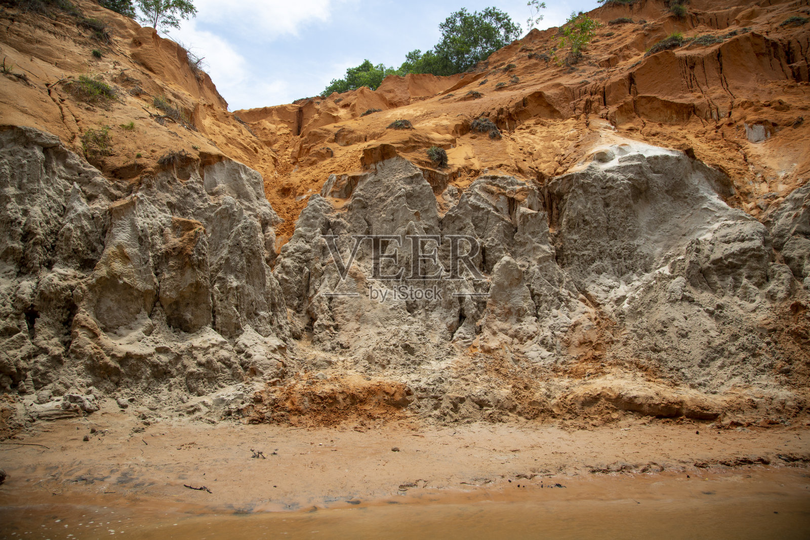 平顺省的粉色小溪照片摄影图片