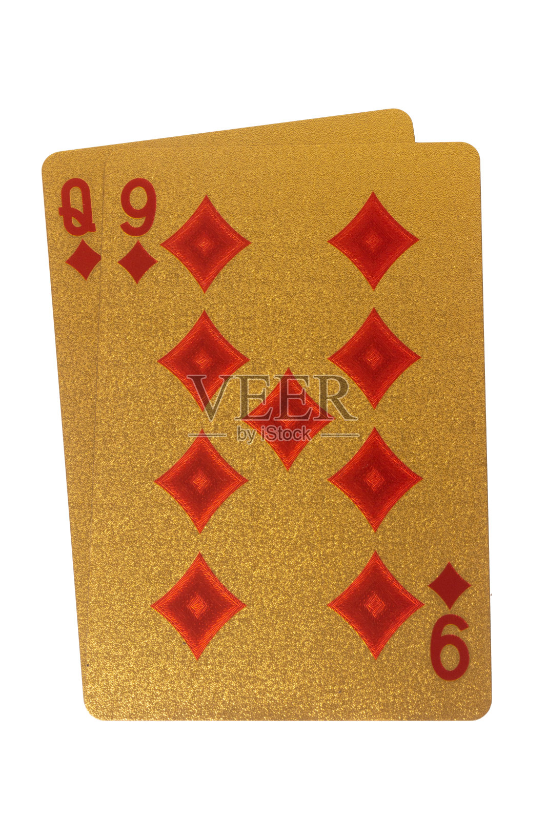 牌投注9百家乐孤立在白色背景照片摄影图片