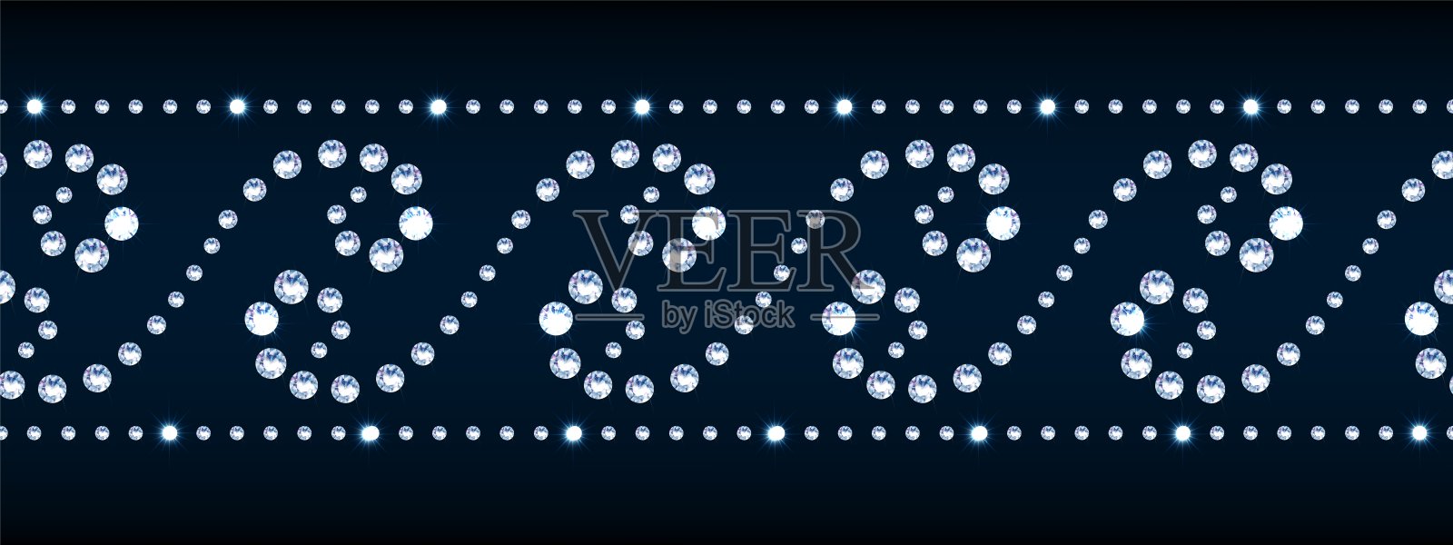 横边逼真菱形插画图片素材