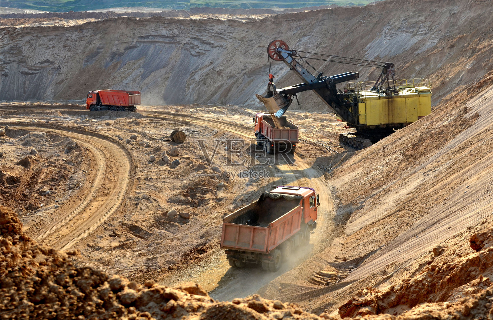 建筑工地景观照片摄影图片