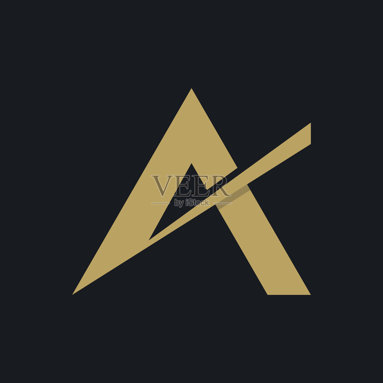 字母设计以字母为概念插画图片素材