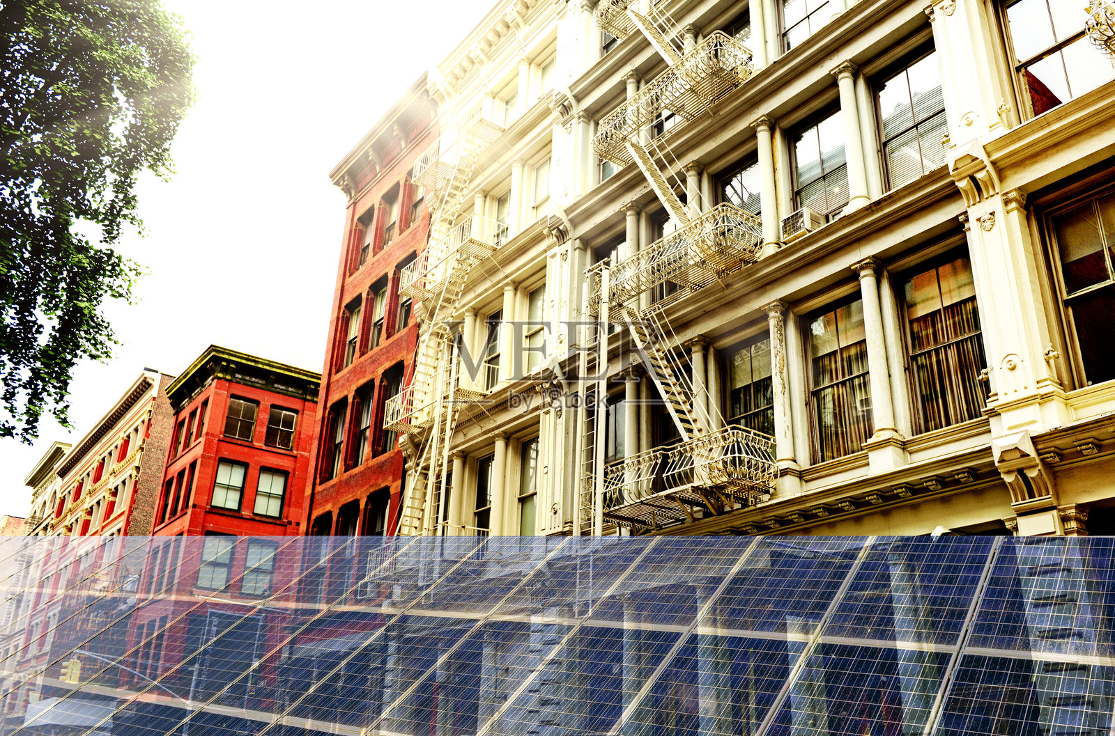 太阳能概念。照片摄影图片