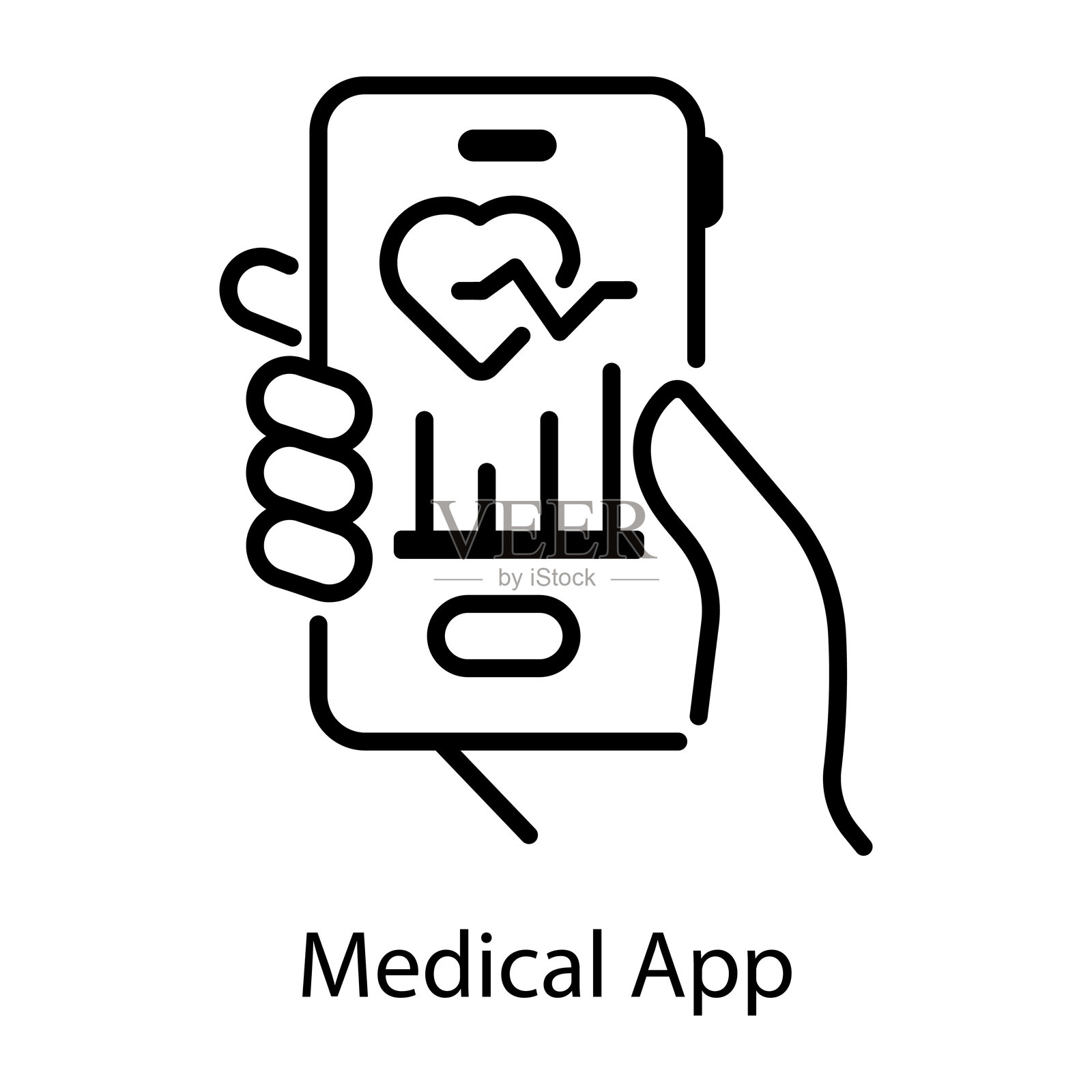 医学应用插画图片素材