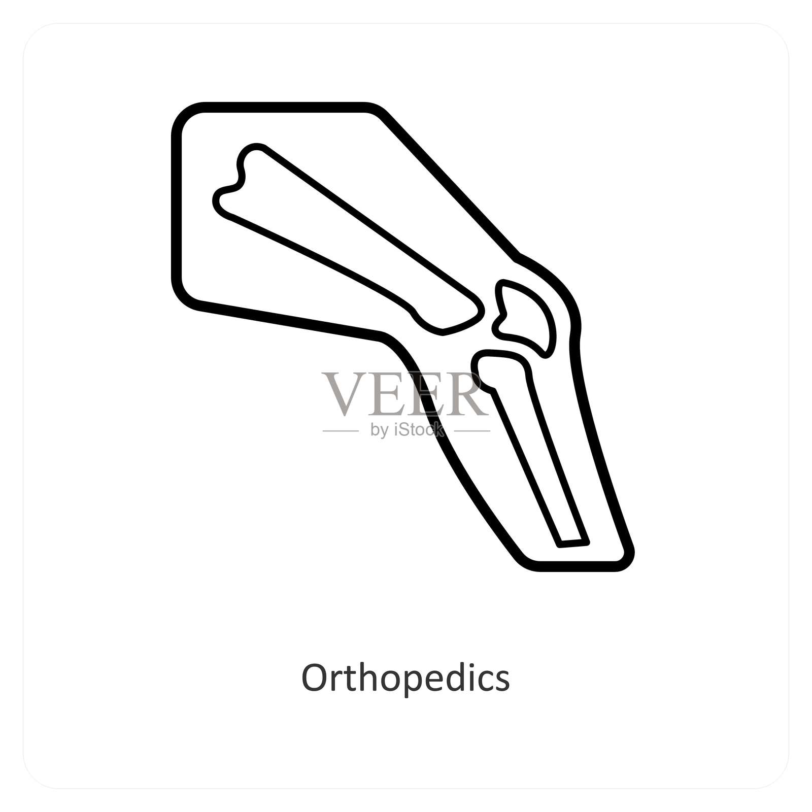 整形外科插画图片素材