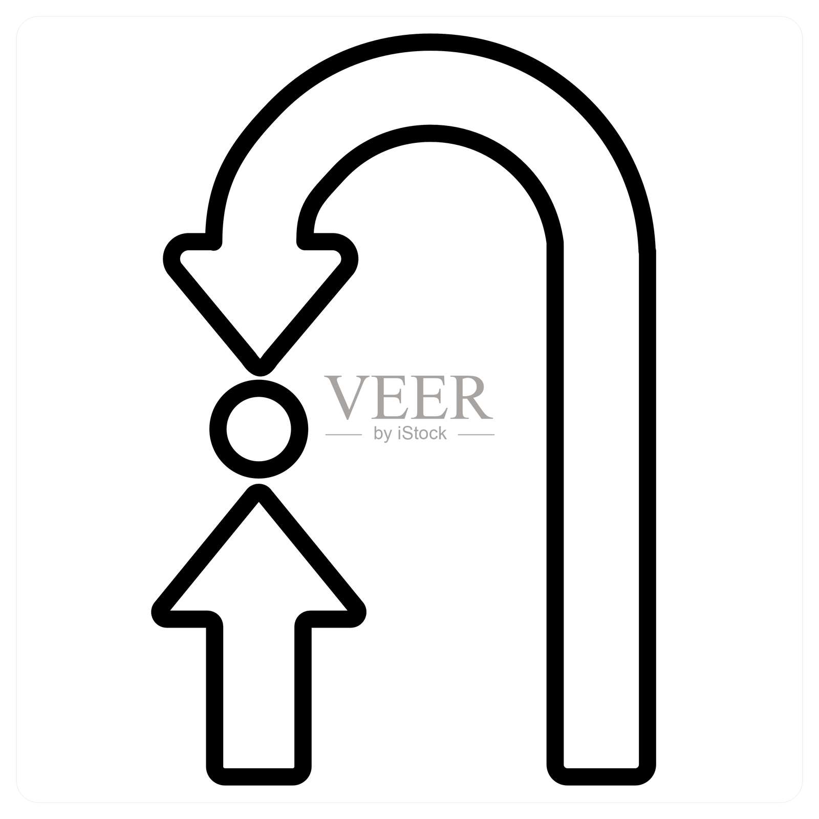 道路插画图片素材