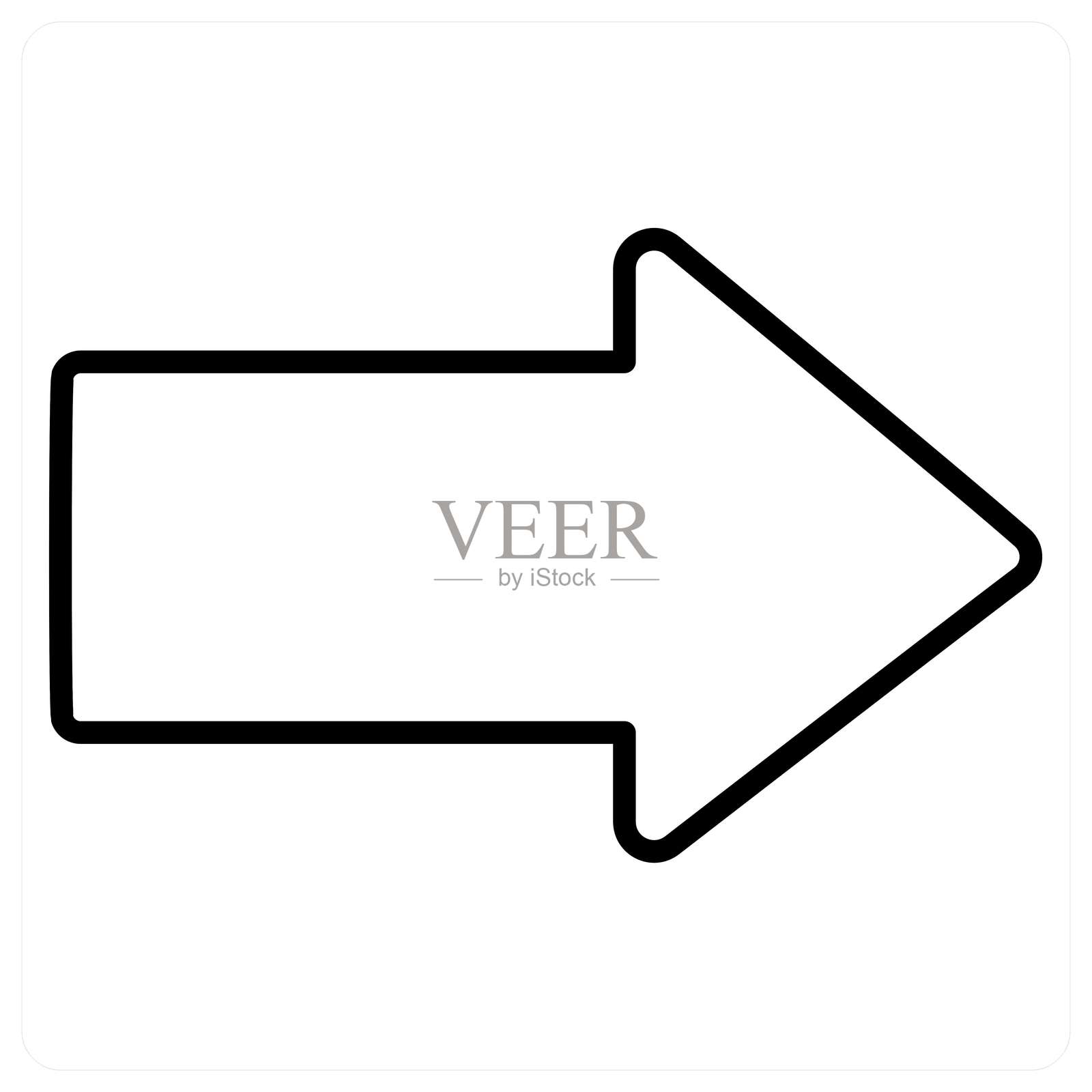 箭头插画图片素材