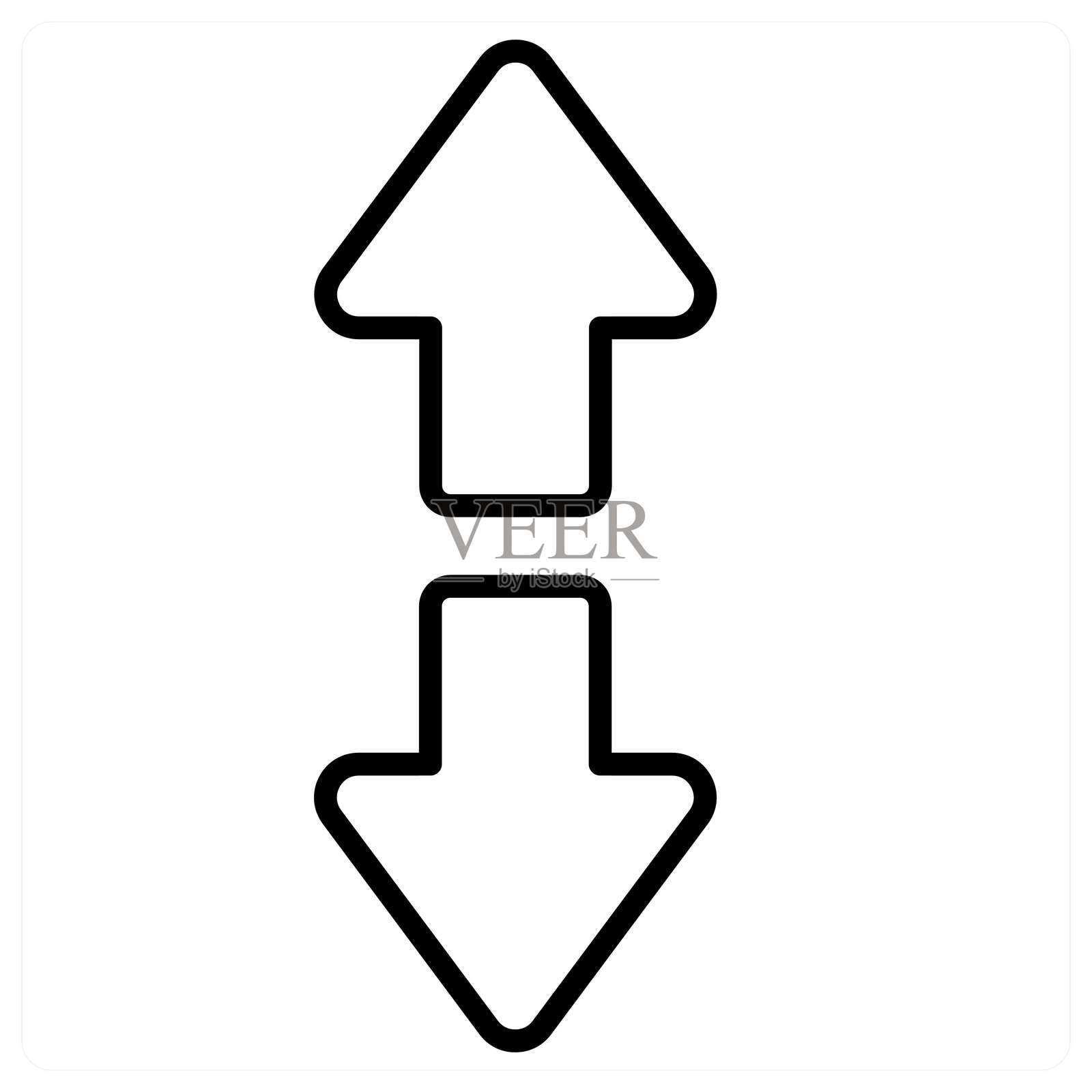 方向插画图片素材